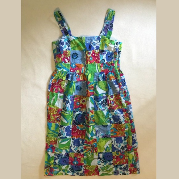 Patchwork Izod Dress Small - Picture 1 of 3